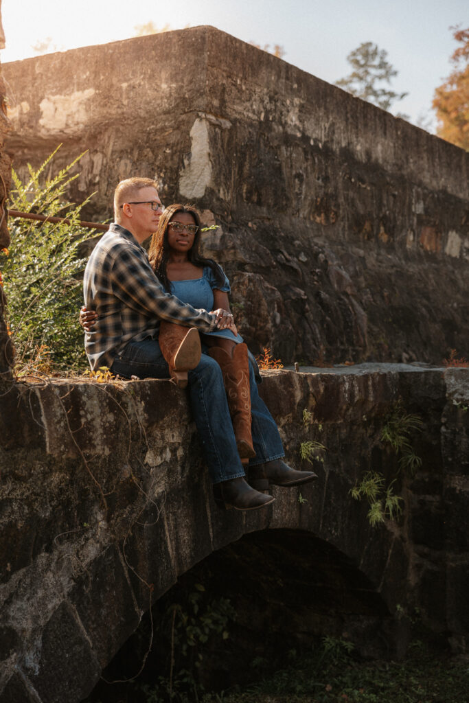 Savannah Rapids engagement session in Augusta GA
