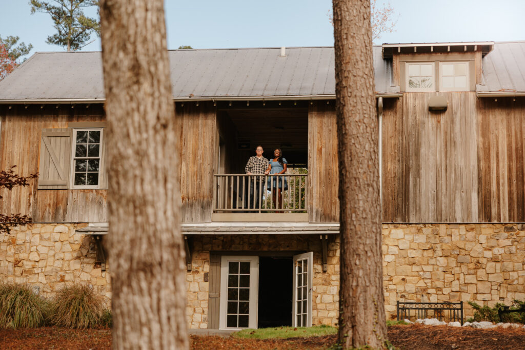 Savannah Rapids Pavilion engagement session 